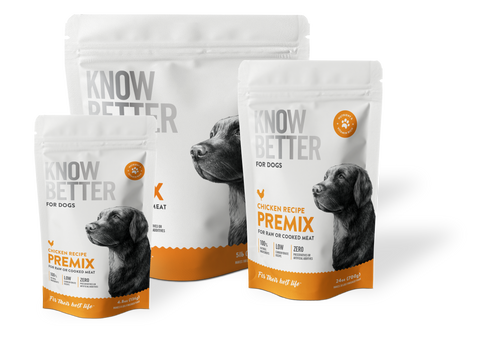 Know Better for Dogs - For Making Healthy Homemade Dog Food